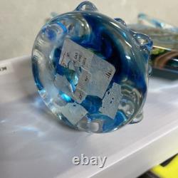 Vintage Gallo's Art Glass Angelfish Sculpture 13.5 Hand Blown Murano Style