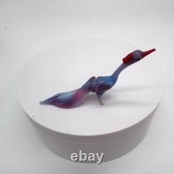 Vintage Hand Blown Art Glass Lot Of 10 Miniature Figurines Japan Murano Style