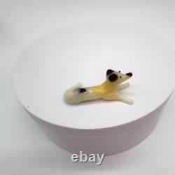Vintage Hand Blown Art Glass Lot Of 10 Miniature Figurines Japan Murano Style