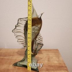 Vintage Hand Blown Glass Marlin In MURANO Fashion Excellent Quality & Condition Vintage Hand Blown Glass Marlin In MURANO Fashion Excellent Quality & Condition