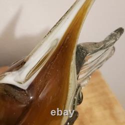 Vintage Hand Blown Glass Marlin In MURANO Fashion Excellent Quality & Condition