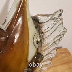 Vintage Hand Blown Glass Marlin In MURANO Fashion Excellent Quality & Condition