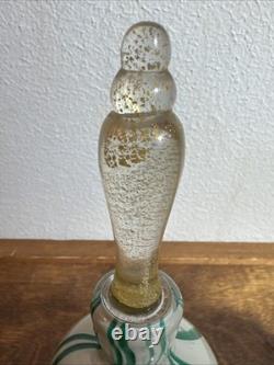Vintage Hand Blown Italian Murano Cramer Glass Perfume Bottles 7