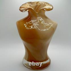 Vintage Hand Blown Murano Art Glass Torsovase