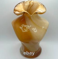 Vintage Hand Blown Murano Art Glass Torsovase