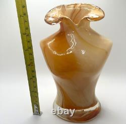 Vintage Hand Blown Murano Art Glass Torsovase