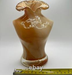 Vintage Hand Blown Murano Art Glass Torsovase