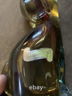Vintage Hand Blown Murano Glass Art