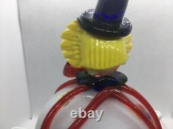 Vintage Hand Blown Murano Glass Clown 7 1/2 T, X 5 1/2 W, Flawless Condition