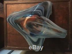 Vintage Hand Blown One of a Kind Art Glass. Murano