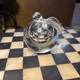 Vintage Huge Signed Apple Murano Hand Blown Paperweight Art Glass