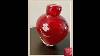 Vintage Italian Murano Millefiori Art Glass Bottle Hand Blown Glass Art