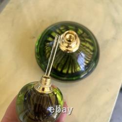 Vintage Italian perfume bottle hand blown Murano GLASS excellent condition
