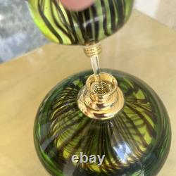 Vintage Italian perfume bottle hand blown Murano GLASS excellent condition