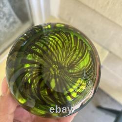 Vintage Italian perfume bottle hand blown Murano GLASS excellent condition