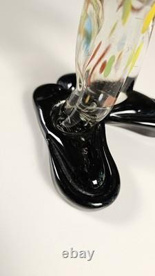 Vintage Koscherak Bros Murano Glass Clown 13.5 Hand Blown Italian Art Figurine