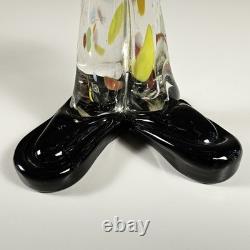 Vintage Koscherak Bros Murano Glass Clown 13.5 Hand Blown Italian Art Figurine