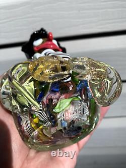 Vintage Mid-Century Hand Blown Murano Art Glass Clown-6