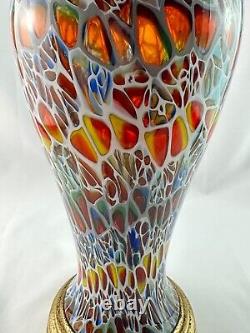 Vintage Mid Century Modern Unique Psychedelic Murano Hand Blown Glass MAKE OFFER