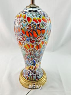 Vintage Mid Century Modern Unique Psychedelic Murano Hand Blown Glass MAKE OFFER