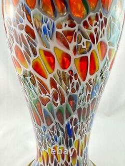 Vintage Mid Century Modern Unique Psychedelic Murano Hand Blown Glass MAKE OFFER