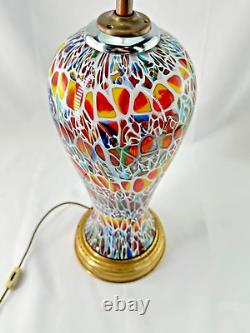 Vintage Mid Century Modern Unique Psychedelic Murano Hand Blown Glass MAKE OFFER