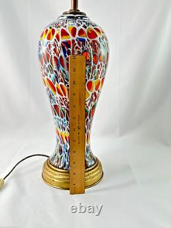 Vintage Mid Century Modern Unique Psychedelic Murano Hand Blown Glass MAKE OFFER