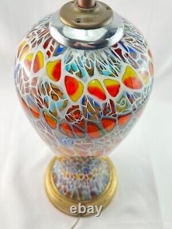 Vintage Mid Century Modern Unique Psychedelic Murano Hand Blown Glass MAKE OFFER