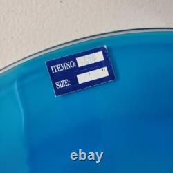 Vintage Murano Art Glass Charger 17 OS Plate Hand-Blown Centerpiece Platter