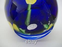 Vintage Murano Art Glass'Laburnum' Paperweight Vase Italy Circa 1970's