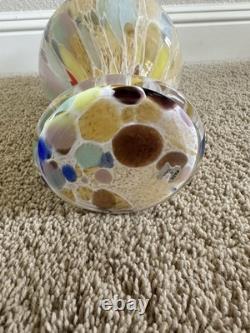 Vintage Murano Art Glass Vase Hand blown