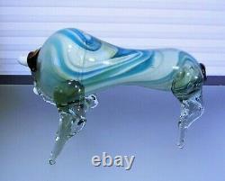 Vintage Murano Glass Bull Large