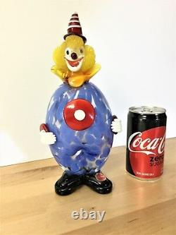 Vintage Murano Glass Clown Figurine. Excellent condition. Hand blown original