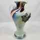 Vintage Murano Glass Vase Jug by Carlo Moretti 8 Inch Tall Hand Blown Swirl ART