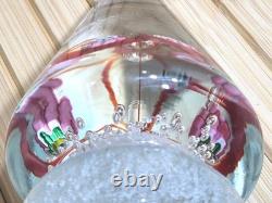 Vintage Murano Hand Blown Art Glass 6 3/4 Tree Floral Paperweight Sculpture