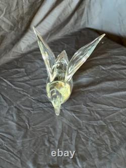 Vintage Murano Hand Blown Clear Glass Sculpture Vintage Murano Hand Blown Clear Glass Sculpture