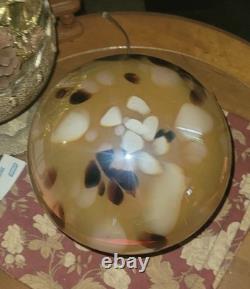 Vintage Murano Hand Blown Vetri Mushroom Lamp 9 Works