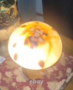 Vintage Murano Hand Blown Vetri Mushroom Lamp 9 Works
