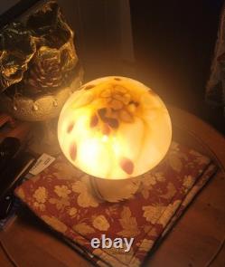 Vintage Murano Hand Blown Vetri Mushroom Lamp 9 Works