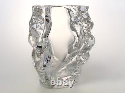 Vintage Murano Italian Art Glass Sculpture Vase 60's hand blown