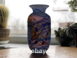 Vintage Murano Italian Art Glass Sculpture Vase 60's hand blown