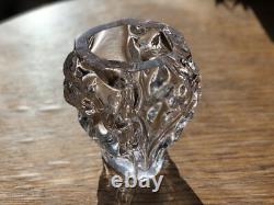 Vintage Murano Italian Art Glass Sculpture Vase 60's hand blown