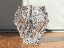 Vintage Murano Italian Art Glass Sculpture Vase 60's hand blown