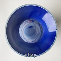 Vintage Murano Italian Art Glass Sculpture Vase 60's hand blown