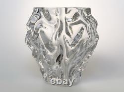 Vintage Murano Italian Art Glass Sculpture Vase 60's hand blown