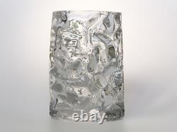 Vintage Murano Italian Art Glass Sculpture Vase 60's hand blown