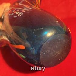 Vintage Murano Italian Glass Swirl Multicolored Hand Blown Glass (X)