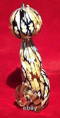 Vintage Murano Made in Italy, Hand Blown Art, Daisy/Flower Retired Sculpture (T)