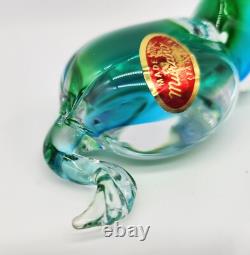 Vintage Murano Made in Italy Hand Blown Art Resting Sitting Horse Sculpture