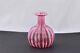 Vintage Murano Pink White & Clear Venetian Blown Art Glass Italy Mint